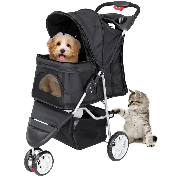 ZENY Foldable Pet Stroller
