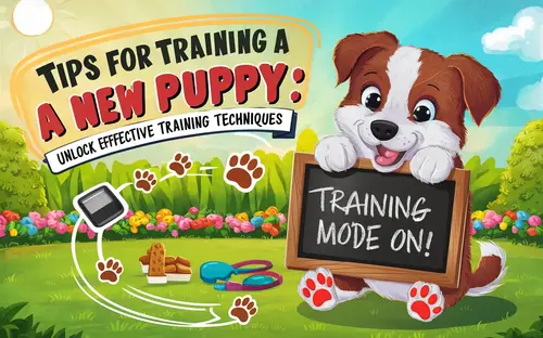You are currently viewing Tips for Training a New Puppy: Unlock Effective Training Techniques