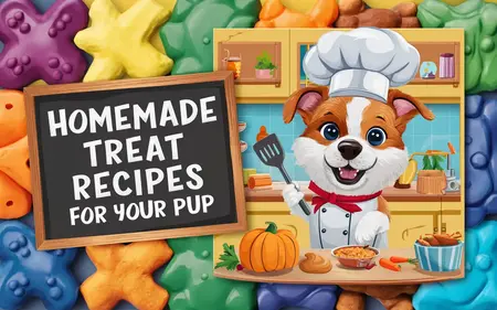 You are currently viewing Homemade Treat Recipes for Your Pup: Whip Up Tasty, Healthy Snacks
