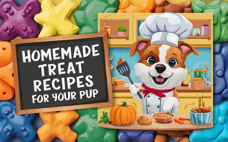 Read more about the article Homemade Treat Recipes for Your Pup: Whip Up Tasty, Healthy Snacks