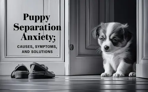 Read more about the article Puppy Separation Anxiety: Causes, Symptoms, and Solutions