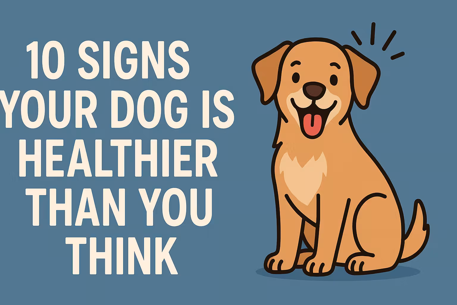 10 Signs Your Dog Is Healthier Than You Think