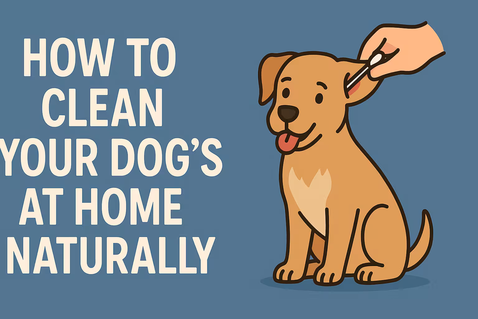 How to Clean Your Dog’s Ears at Home Naturally