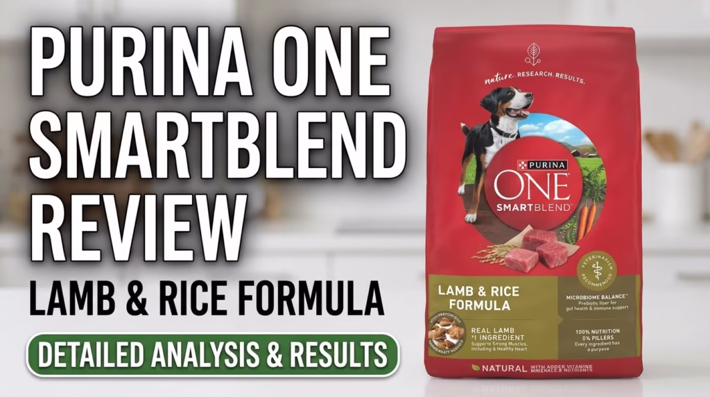 Purina ONE SmartBlend Lamb & Rice Formula Review (2026) — Fed It to 3 Dogs for a Full Month