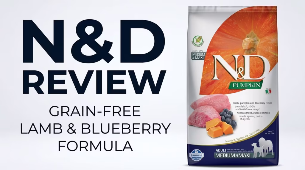 Farmina N&D Pumpkin Lamb & Blueberry Grain-Free