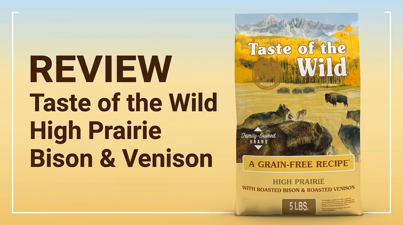 Taste of the Wild High Prairie with Roasted Bison & Venison