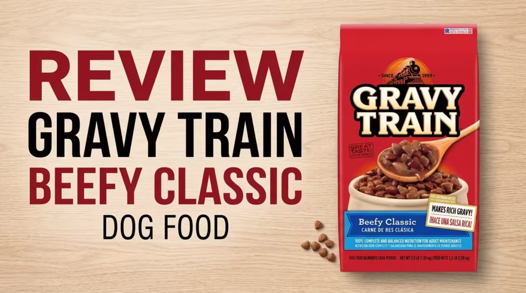 Gravy Train Beefy Classic Dry Dog Food Review: My Honest 1-Month Test