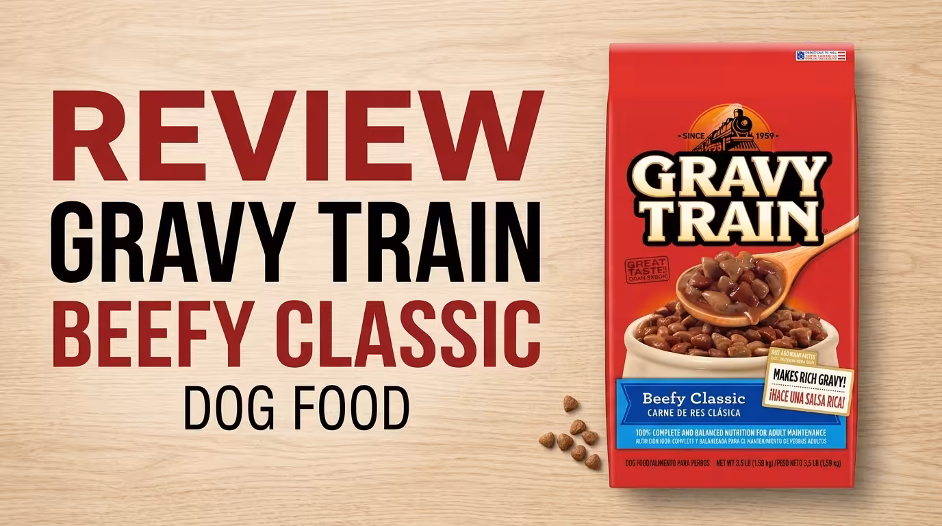 Gravy Train Beefy Classic Dry Dog Food Review: My Honest 1-Month Test