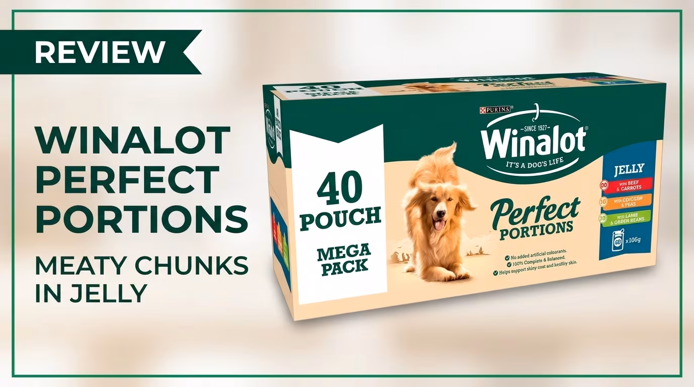 Winalot Perfect Portions Meaty Chunks in Jelly Review: My Honest 1-Month Experience